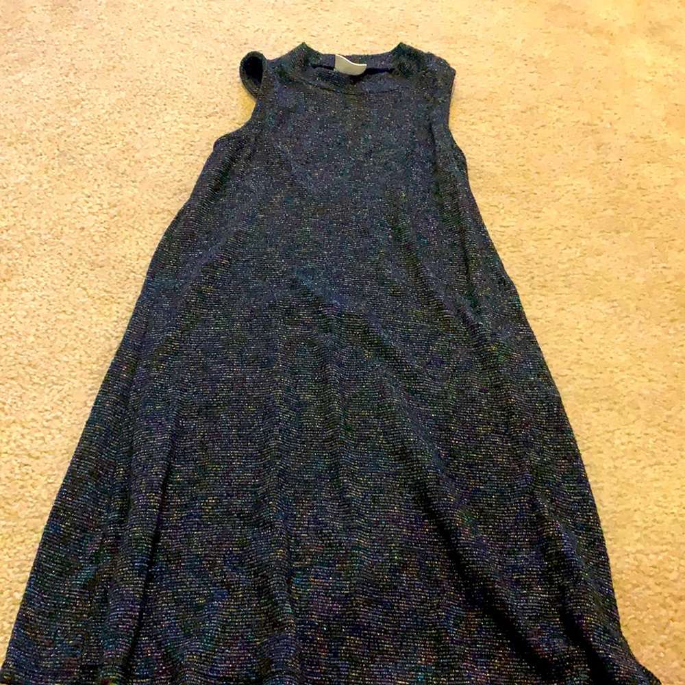 Kids size 10 sparkly rainbow formal dress